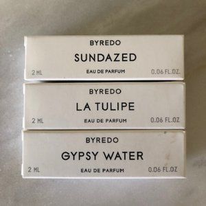 BYREDO 3 Vial Samples NWT